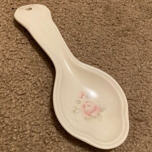 Pfaltzgraff Tea Rose spoon rest